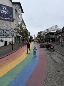 reykjavik rainbow street